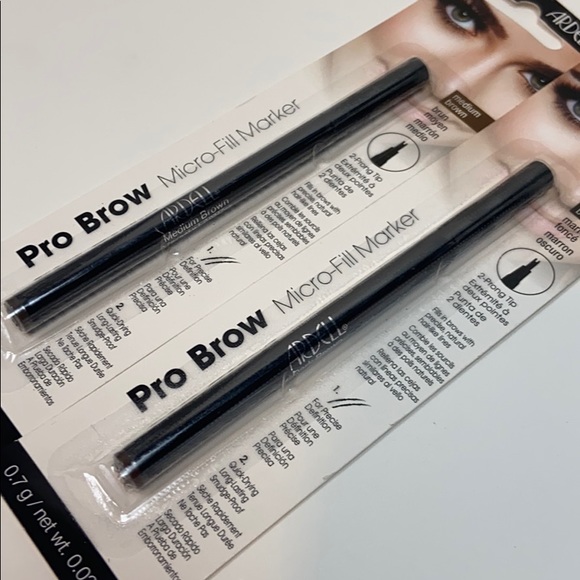🔥3/10🔥Ardell Pro Brow Micro-Fill Marker Med/Dark - Picture 2 of 3